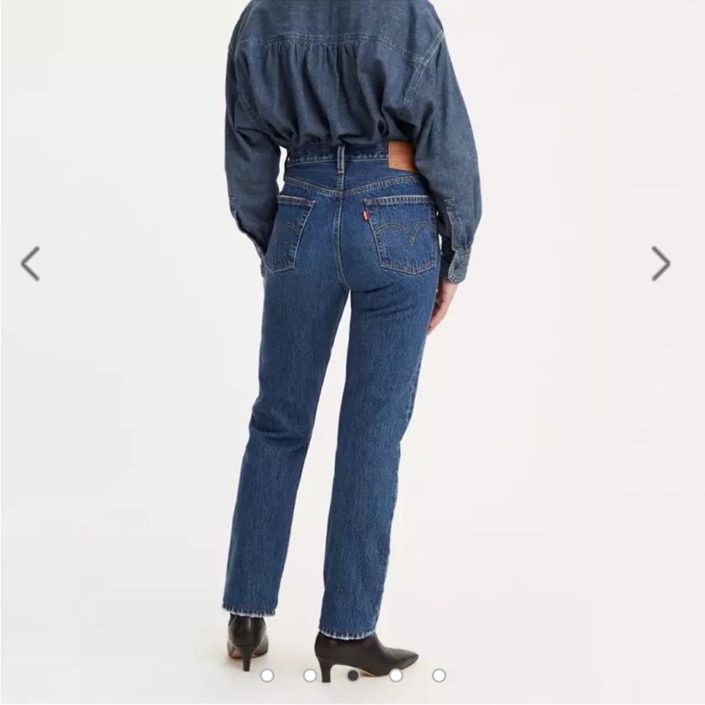 Levi’s 501 Original Fit Straight Leg Jeans in Perfect Storm Size 25